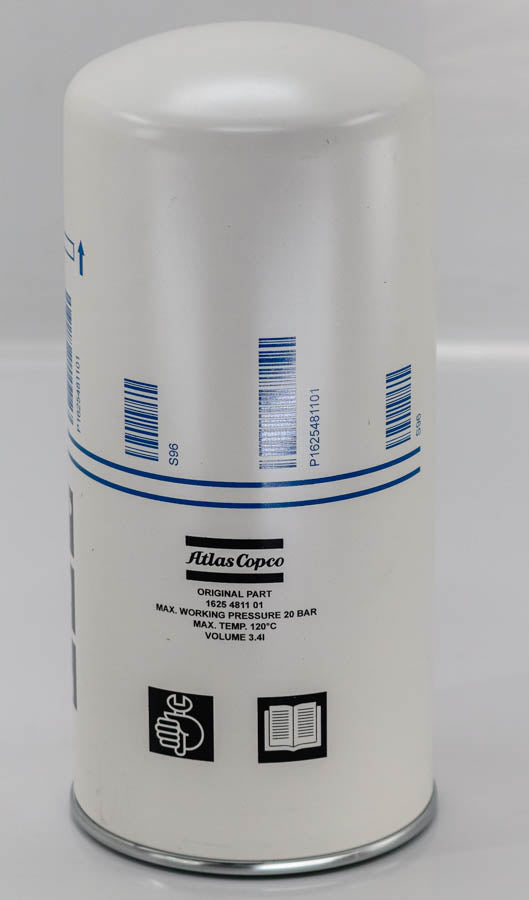 1625481151 AtlasCopco air/oil separator spin-on