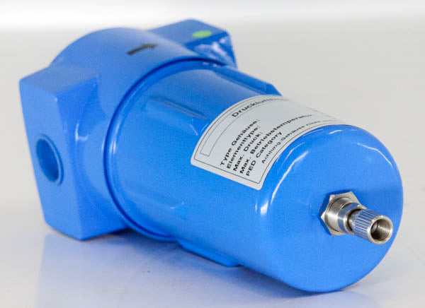 163858/MF compressed air filter G 1/2", PN16, 0.01µm, 79 m³/h