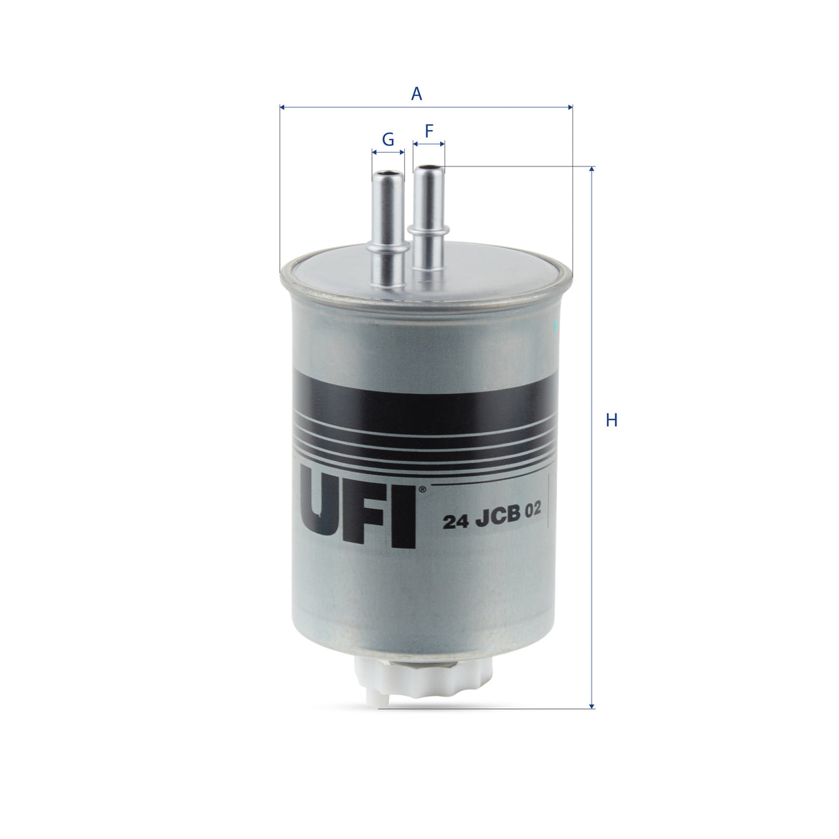 24.JCB.02 fuel filter in-line