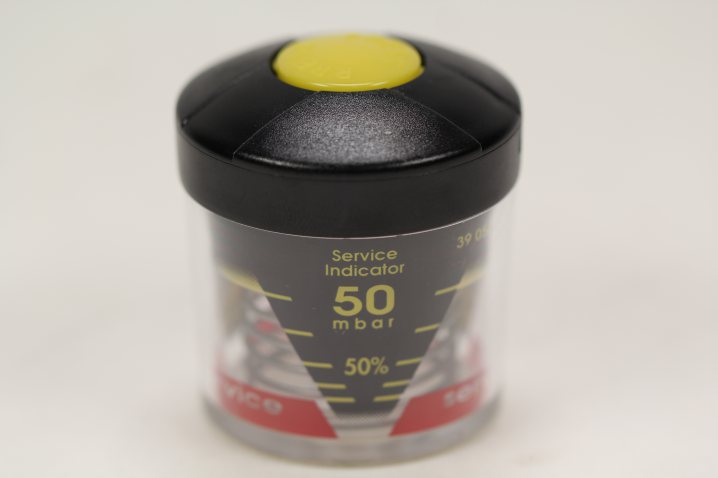 39 050 70 931 service indicator, 50mbar