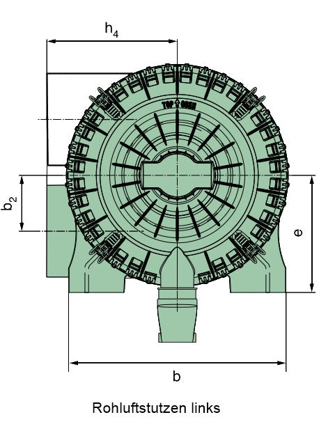45 625 92 952 air filter (Entaron XD 17)