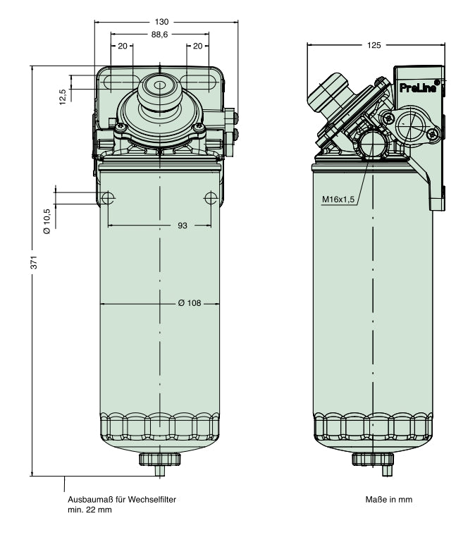 66 607 62 151 fuel filter