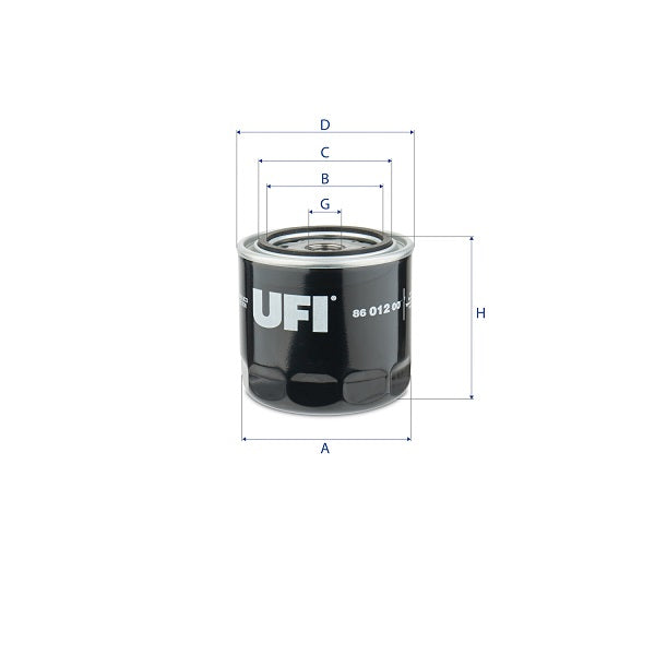 86.012.00 hydraulic filter spin-on