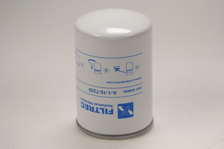 A110T250 oil filter (spin-on)
