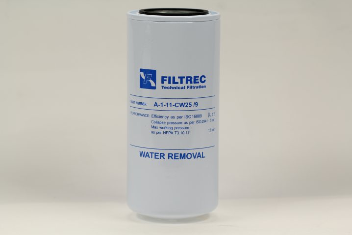 A111CW25/9 oil filter (spin-on)