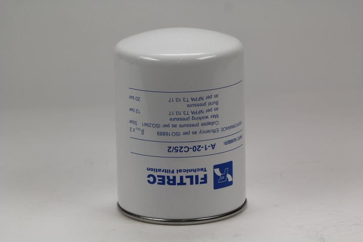 A120C25/2 oil filter (spin-on)