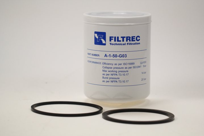 A150G03 oil filter (spin-on)