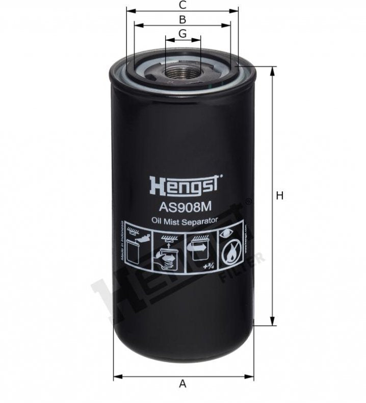 AS908M oil separator