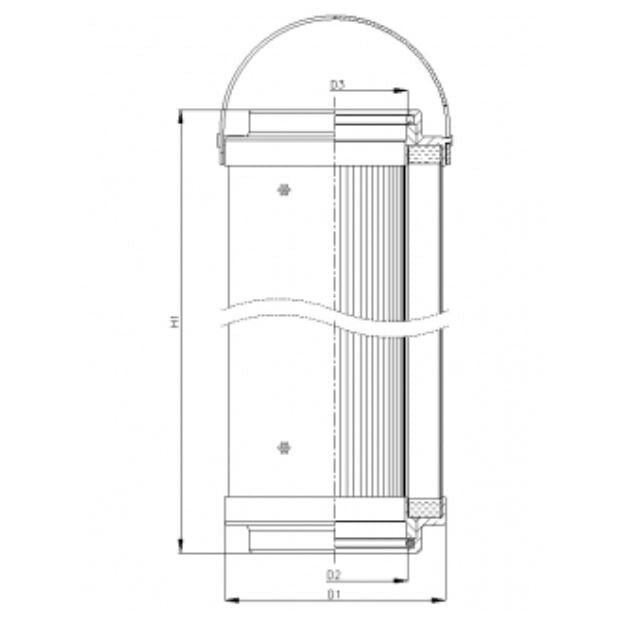 C135G03V hydraulic element coreless
