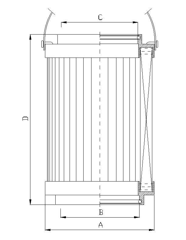 C434G10V hydraulic element coreless