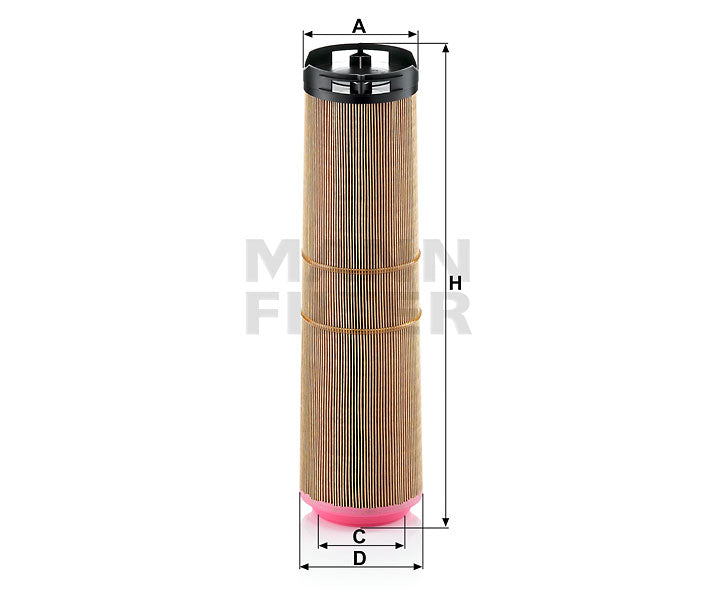 C 12 178/2 air filter element