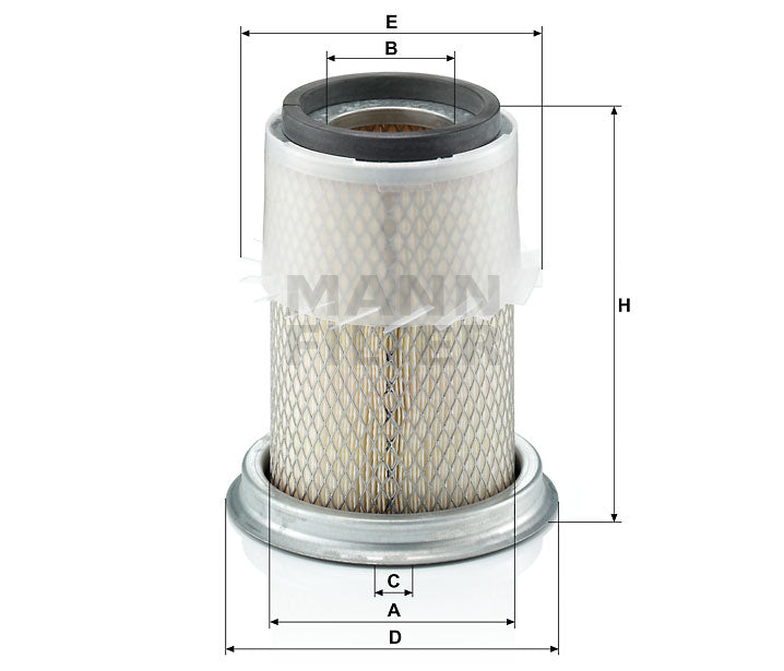 C 14 123 air filter element