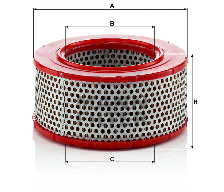 C 1632 air filter element