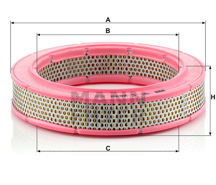 C 2649 air filter element