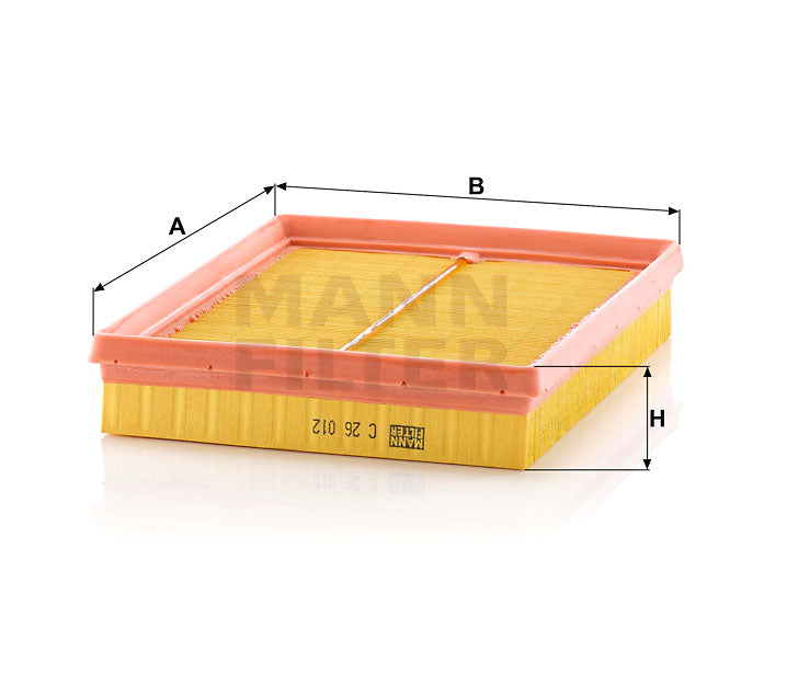 C 26 012 air filter element