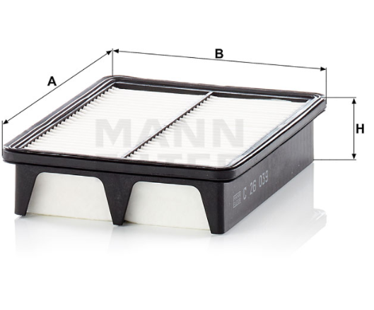 C 26 039 air filter element