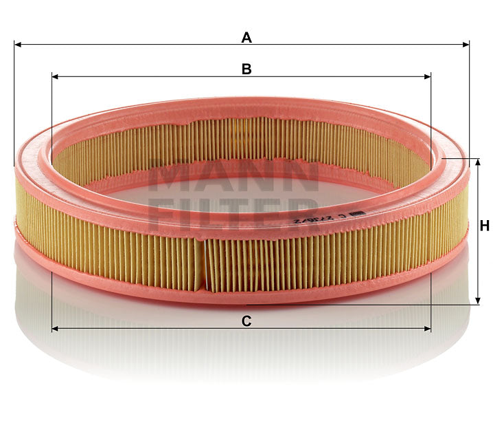 C 2736/2 air filter element