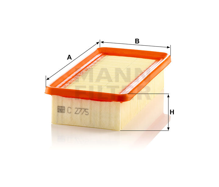 C 2775 air filter element