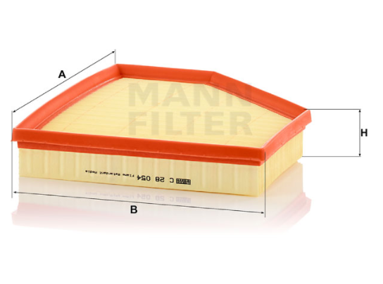C 28 054 air filter element