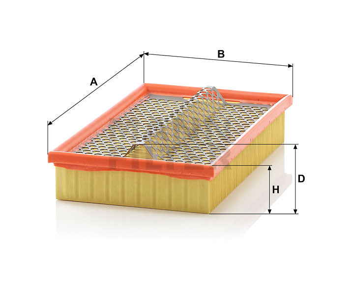 C 29 126/2 air filter element