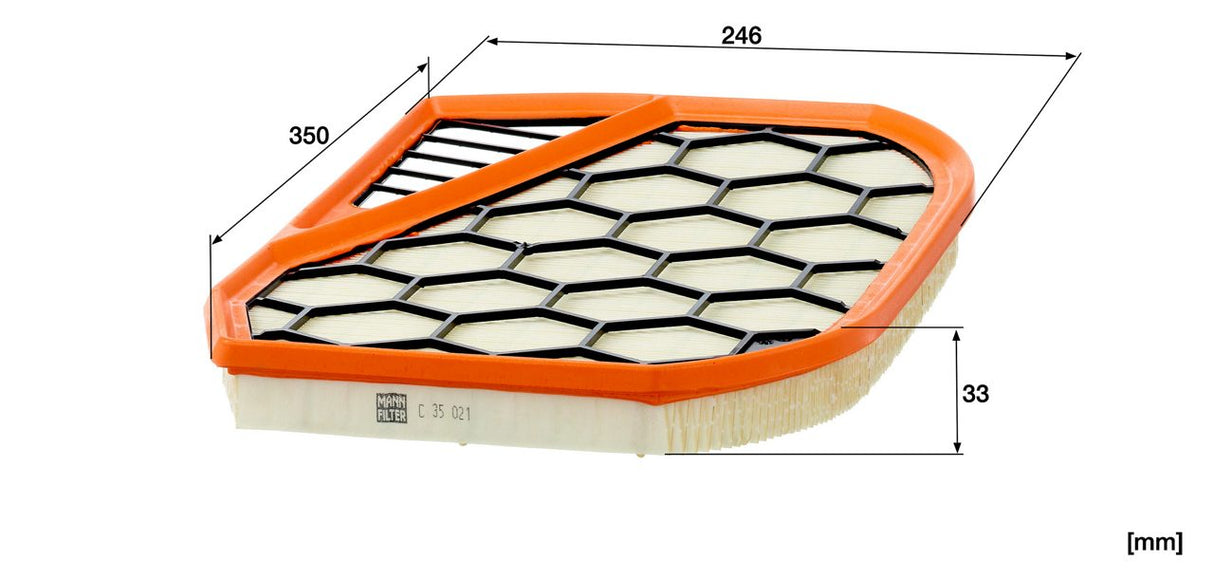 C 35 021 air filter element