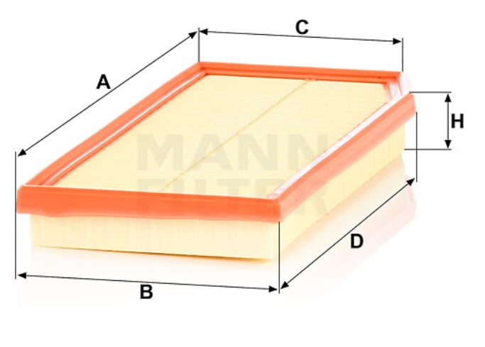 C 36 016 air filter element