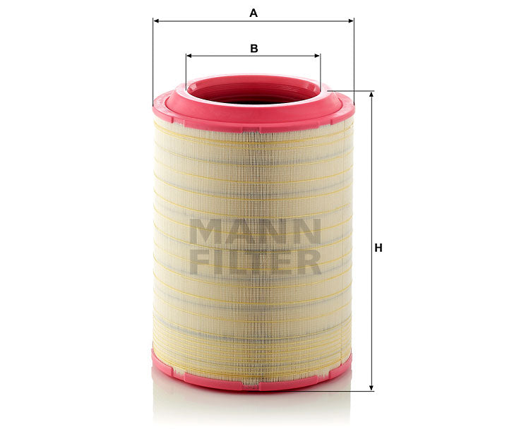 C 37 2070/2 air filter element