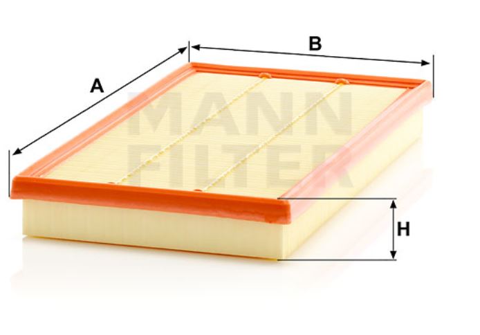 C 43 002 air filter element