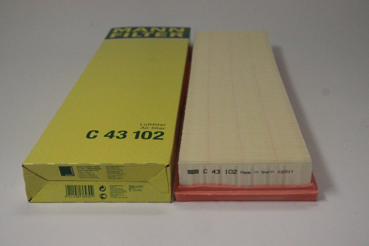 C 43 102 air filter element