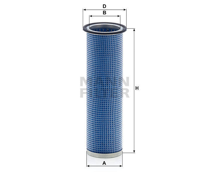 CF 9002 x air filter element (secondary)