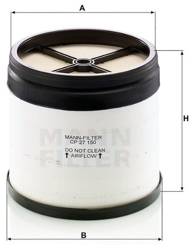 CP 27 150 air filter element (CompacPlus)