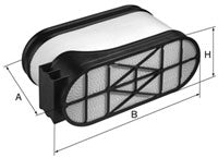 CP 33 300 air filter element (CompacPlus)