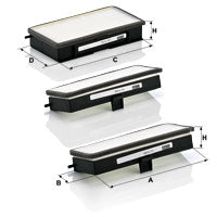 CU 19 000-3 cabin air filter element