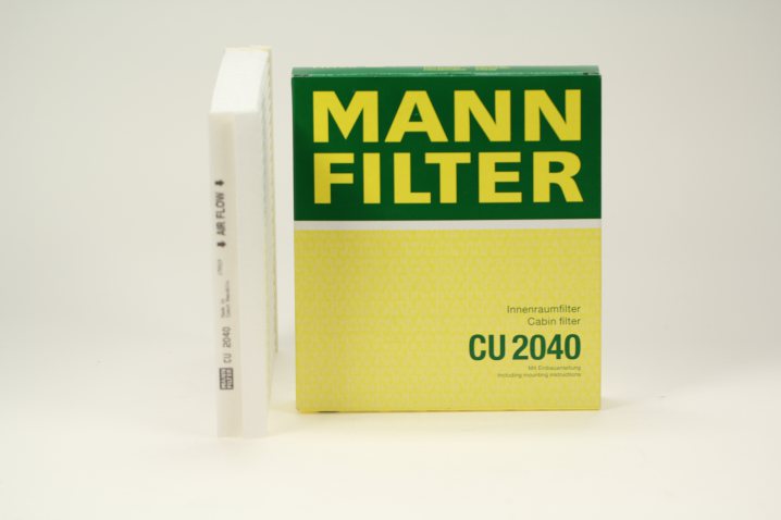 CU 2040 cabin air filter element
