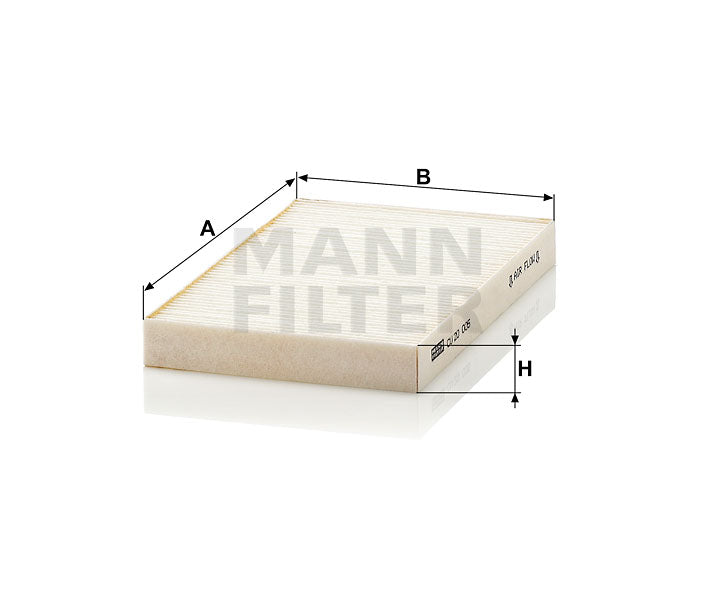 CU 20 005-2 cabin air filter element