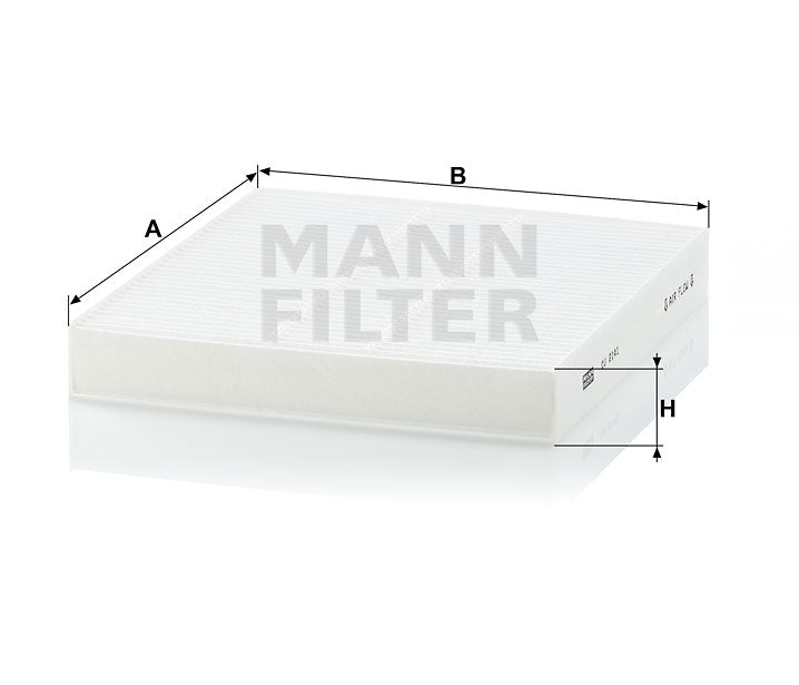 CU 2141 cabin air filter element