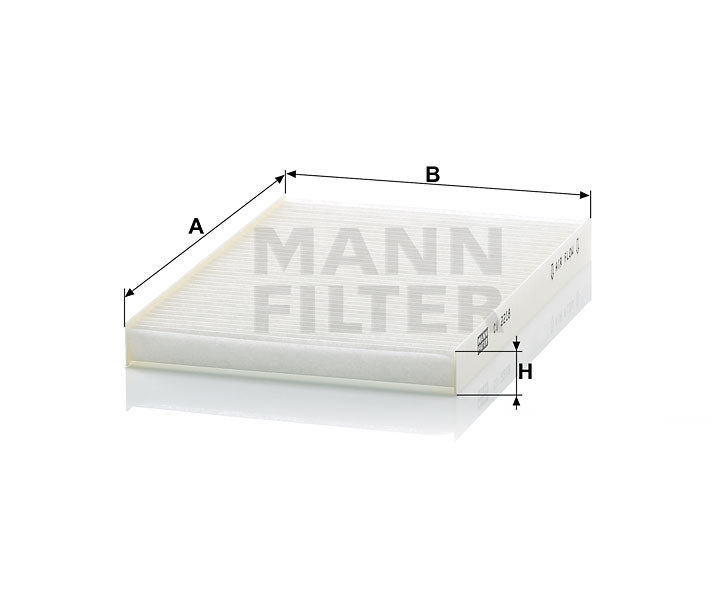 CU 2218 cabin air filter element