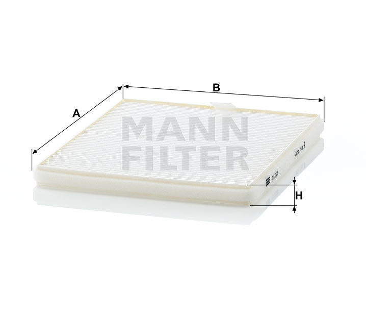 CU 2326 cabin air filter element