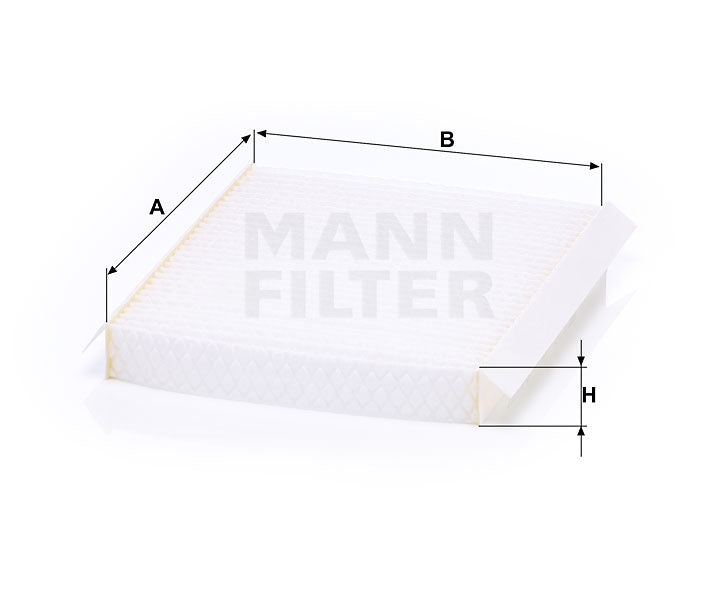 CU 2454 cabin air filter element