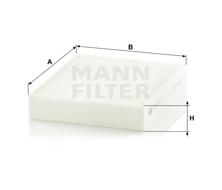 CU 25 001 cabin air filter element