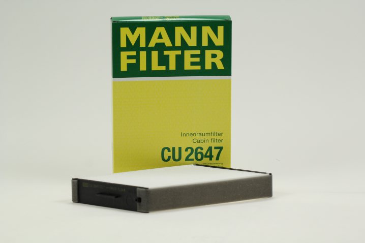 CU 2647 cabin air filter element
