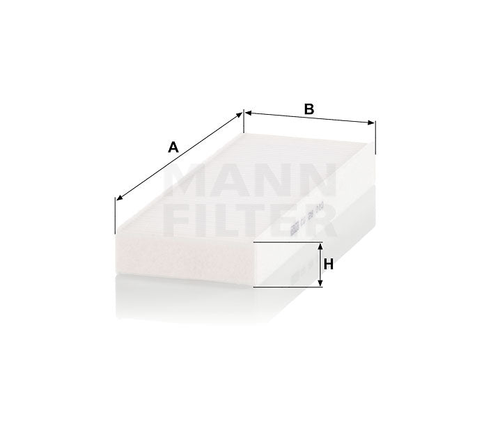 CU 28 010 cabin air filter element