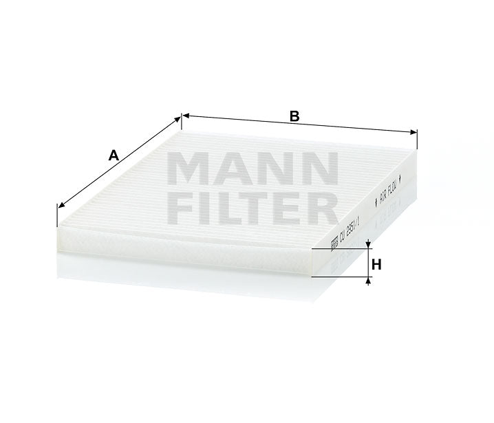 CU 2951/1 cabin air filter element