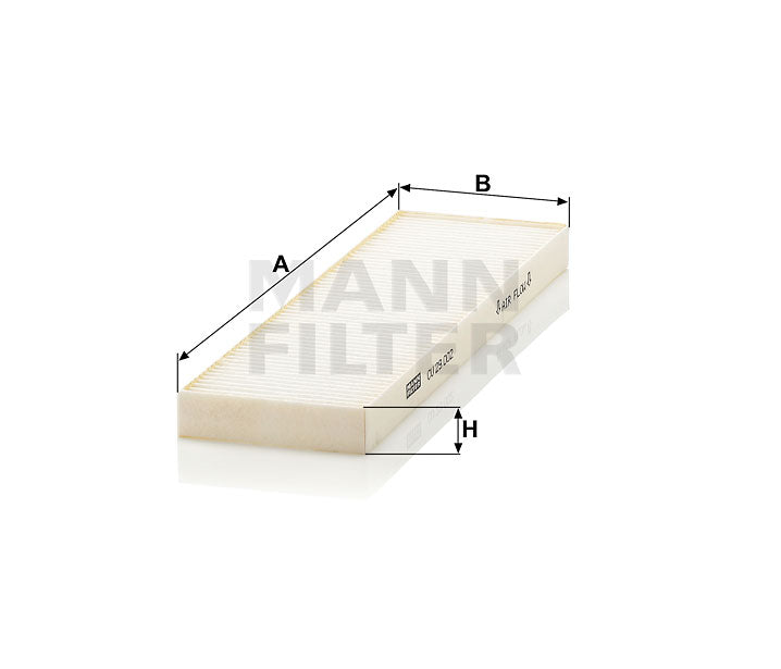 CU 29 002-2 cabin air filter element