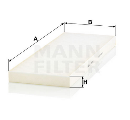 CU 50 001 cabin air filter element