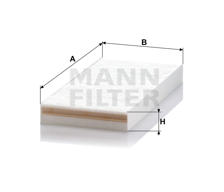 CU 50 102 cabin air filter element