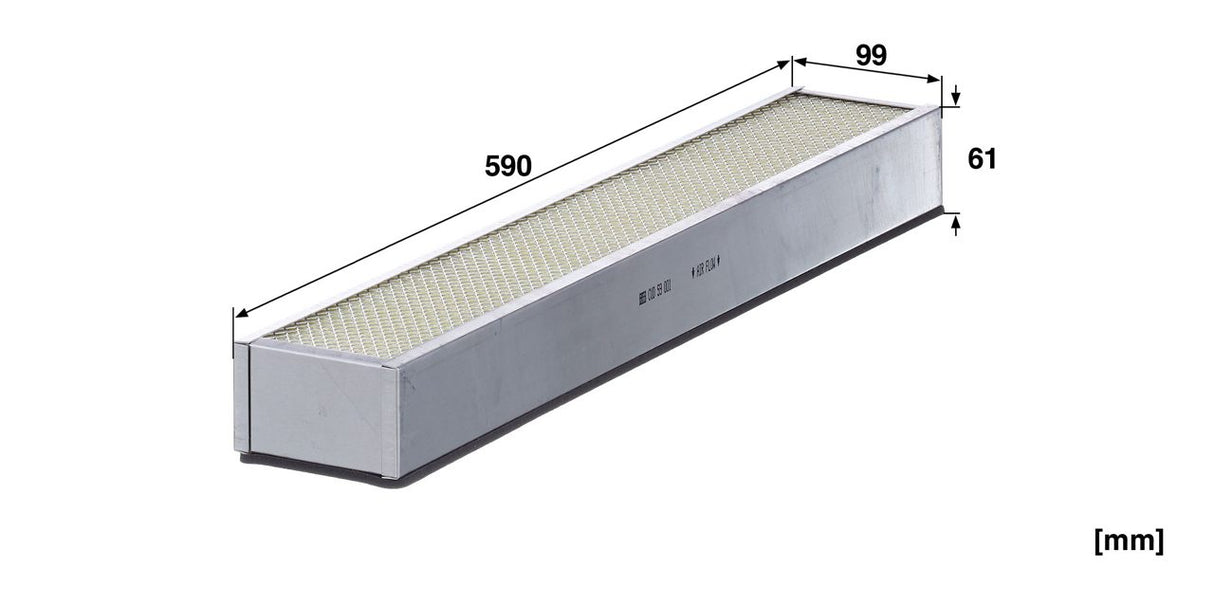 CUD 59 001 cabin air filter element