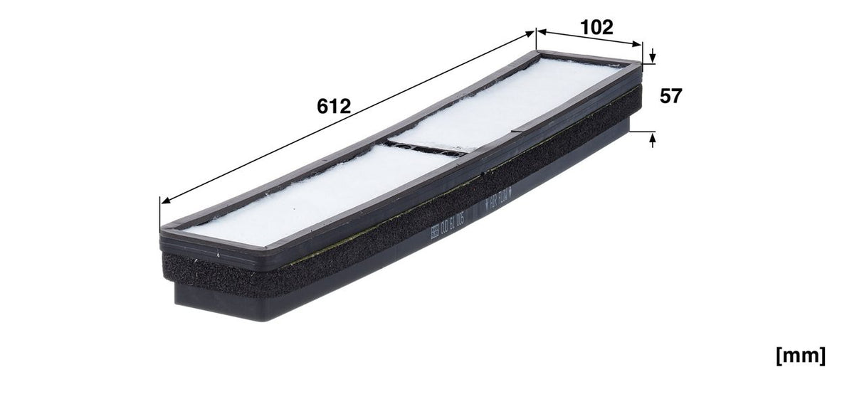 CUD 61 005 cabin air filter element