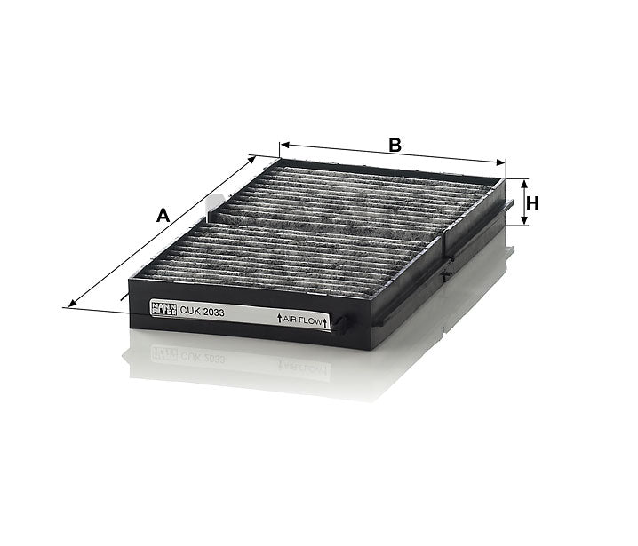CUK 2033-2 cabin air filter (activated carbon)