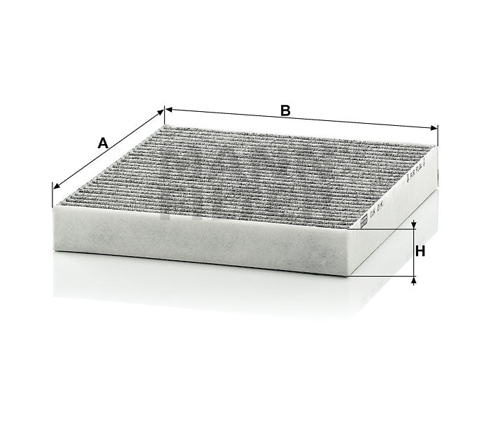 CUK 2141 cabin air filter (activated carbon)